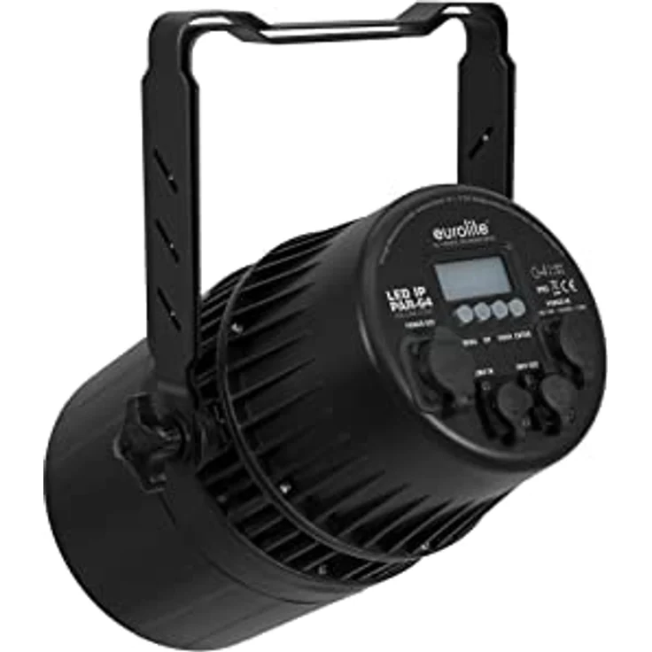 Eurolite LED IP PAR-64 COB 3000K 100W Zoom, wetterfester Scheinwerfer mit motorisiertem Zoom und IP65 Schutzart, weiß – Bild 3