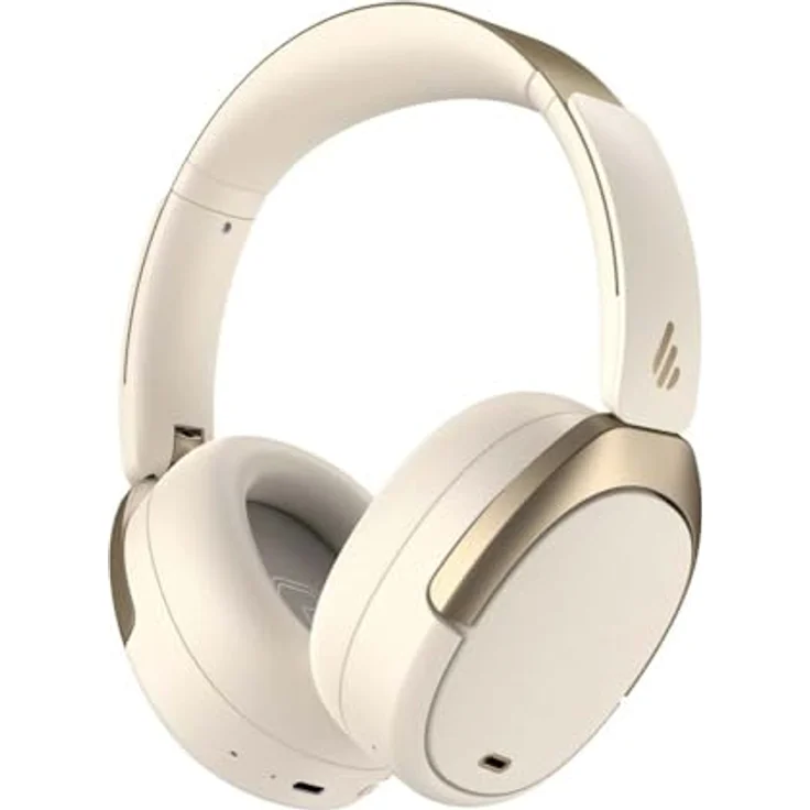 Edifier WH950NB (ANC, 34 h, Kabellos, Kabelgebunden), Kopfhörer, Beige – Bild 5