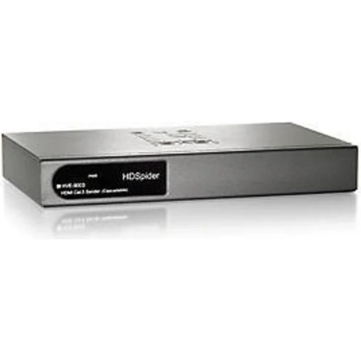 LevelOne HVE-9003, HDMI Cat5-Sender und KVM Switch, 60 m Reichweite, 1920 x 1080 Pixel, grau