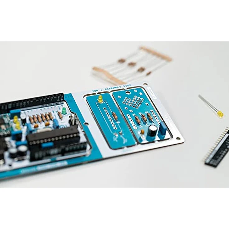 Arduino Make-your-UNO-Kit (AKX00037), Bausatz zum Selbstbau eines Arduino UNO und Synthesizers, inklusive Anleitung und Lernmaterialien – Bild 9
