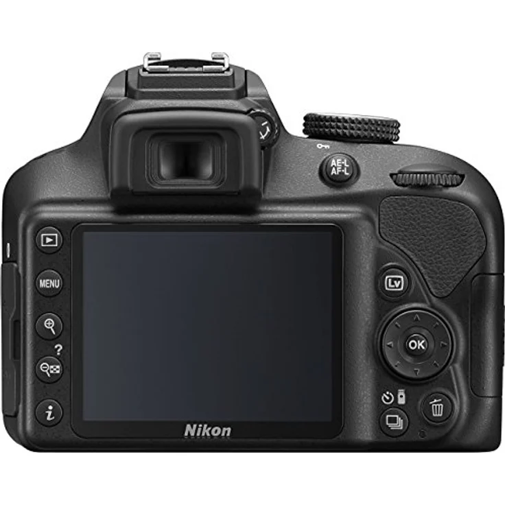 Nikon D3400, digitale Spiegelreflexkamera mit 24.2 MP und 18-55 mm Objektiv, schwarz – Bild 4