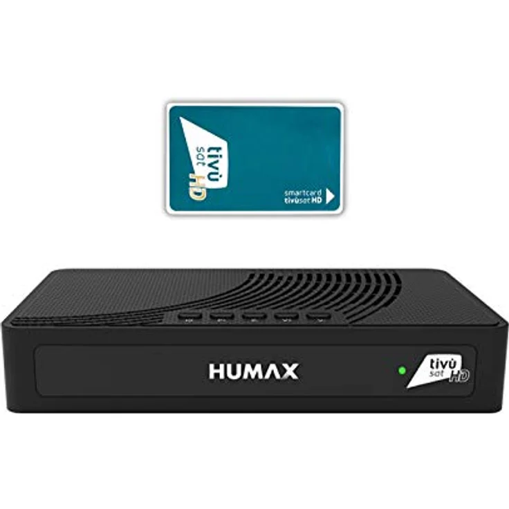 Humax Tivumax LT HD-3800S2 Full HD DVB-S2 Sat Receiver mit aktiver Tivusat HD Karte – Bild 2