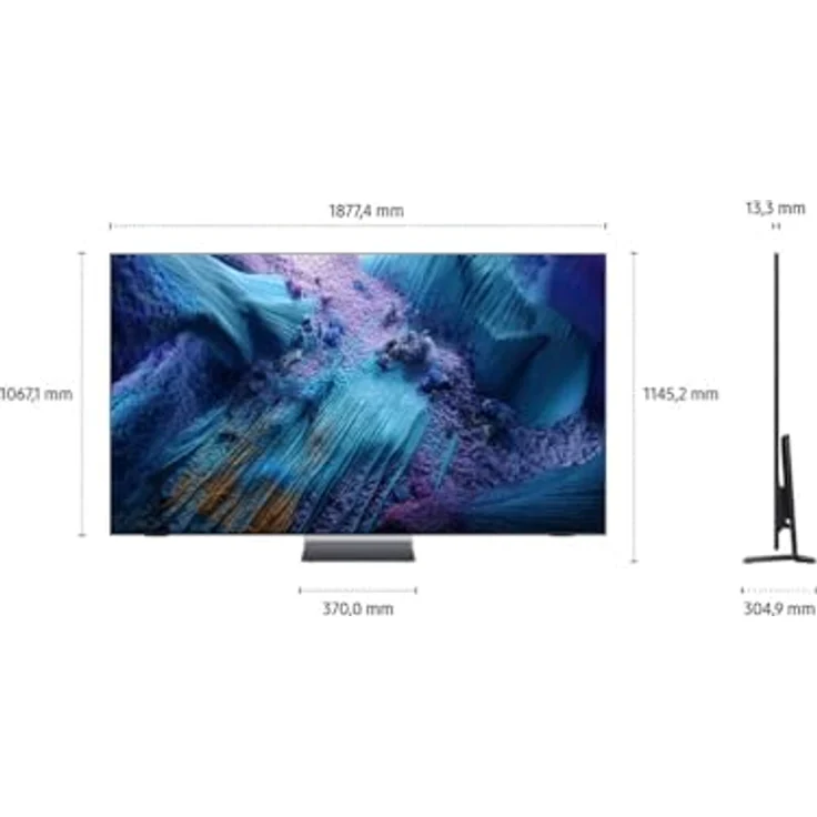 SAMSUNG Neo QLED 8K QN990F, 85 Zoll (214 cm) Mini LED UHD Fernseher mit NQ8 AI Gen3 Prozessor, 8K Upscaling Pro, Glare Free, Wireless One Connect und Art Store Galerie (2025) – Bild 5
