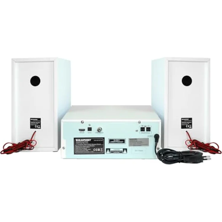 Blaupunkt MS30.2BT Edition Mikro-Stereoanlage, Bluetooth CD FM-Radio, HDMI-ARC, 50W, schwarz – Bild 3