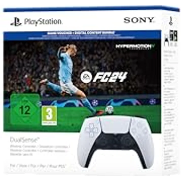 Sony DualSense Controller PS5 inkl EA Sports FC 24, Gamepad mit haptischem Feedback und adaptiven Triggern – Bild 4