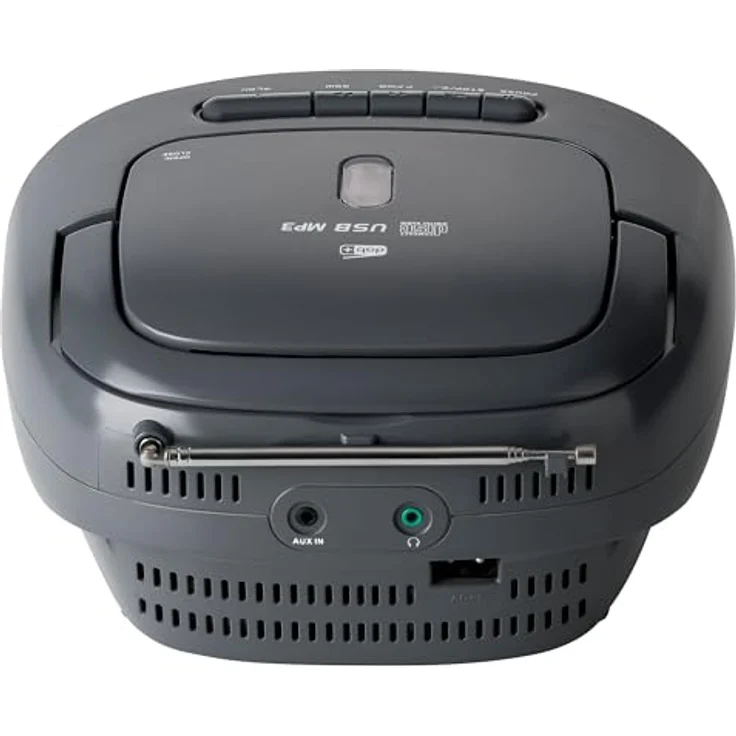 Reflexion CD-Radio DAB+, DAB, UKW AUX, CD, DAB+, Kassette, UKW, USB Weiß, Grau – Bild 8
