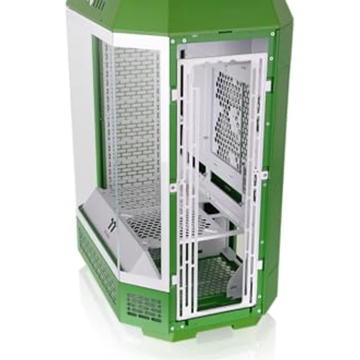 Thermaltake The Tower 600, Midi-Tower PC Gehäuse mit 3x Tempered Glass, geeignet für ATX/mATX/Mini-ITX, hellgrün – Bild 8