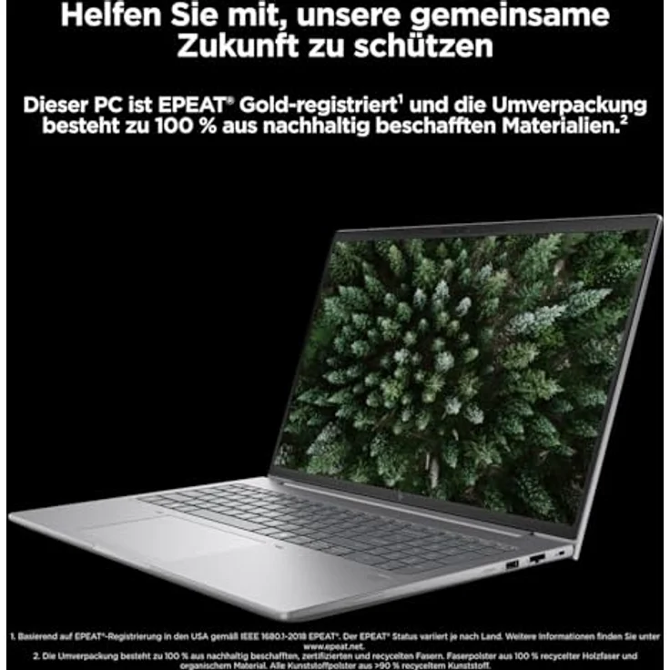 HP ZBook Power G11, Business Notebook mit 16 Zoll WQXGA Display, Intel® Core™ Ultra 7 155U, 32 GB RAM, 1 TB SSD, NVIDIA GeForce RTX™ A500, Grau, Windows 11 Pro – Bild 6