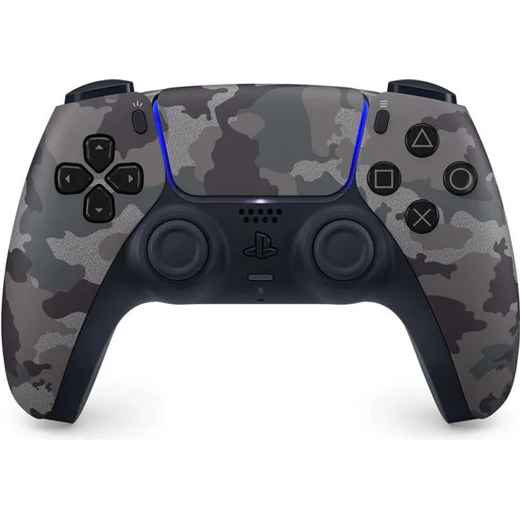 Sony DualSense Wireless Controller, Grau Kamouflage, mit haptischem Feedback und optimierten Triggern