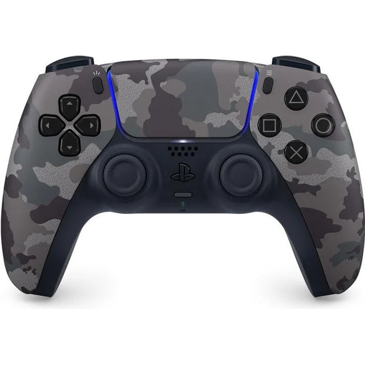 Sony DualSense Wireless Controller, Grau Kamouflage, mit haptischem Feedback und optimierten Triggern
