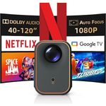 Formovie Xming Episode One Netflix Projektor, WiFi Bluetooth, 1080P 4K, Dolby Audio, Outdoor Tragbar