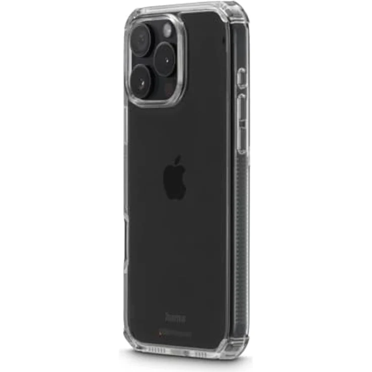 Hama Handyhülle „Extreme Protect“ für Apple iPhone 16 Pro Max (Bumper D3O-lizenziert, stoßfest, sturzsicher und bruchsicher, durchsichtige iPhone Hülle ohne Vergilben, Case für induktives Laden) – Bild 2