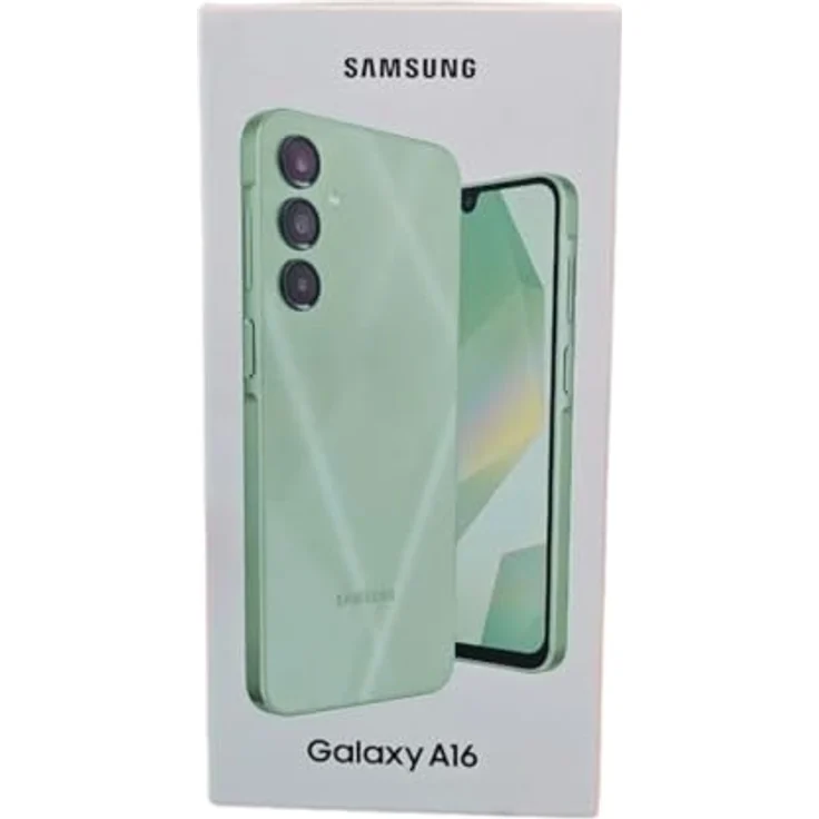  Samsung Galaxy A16 4G Smartphone - 128GB Speicher, 4GB RAM, Hellgrün - Elegantes Design und starke Leistung – Bild 2