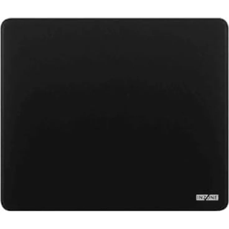 SONY INZONE Mat-F Gaming-Mauspad, 400 mm x 480 mm, rutschfeste SlimFlex-Basis, 6 mm Komfortschaum, schwarz