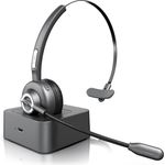 CSL Wireless-Headset mit Ladestation, Mono, Bluetooth, flexibles Mikrofon