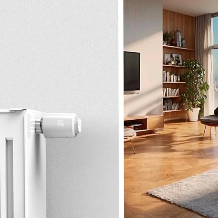 Hama Smartes Heizkörperthermostat, WLAN Erweiterung mit Adapter-Set, App- und Sprachsteuerung, Timer-Funktion, Frostschutzautomatik – Bild 8