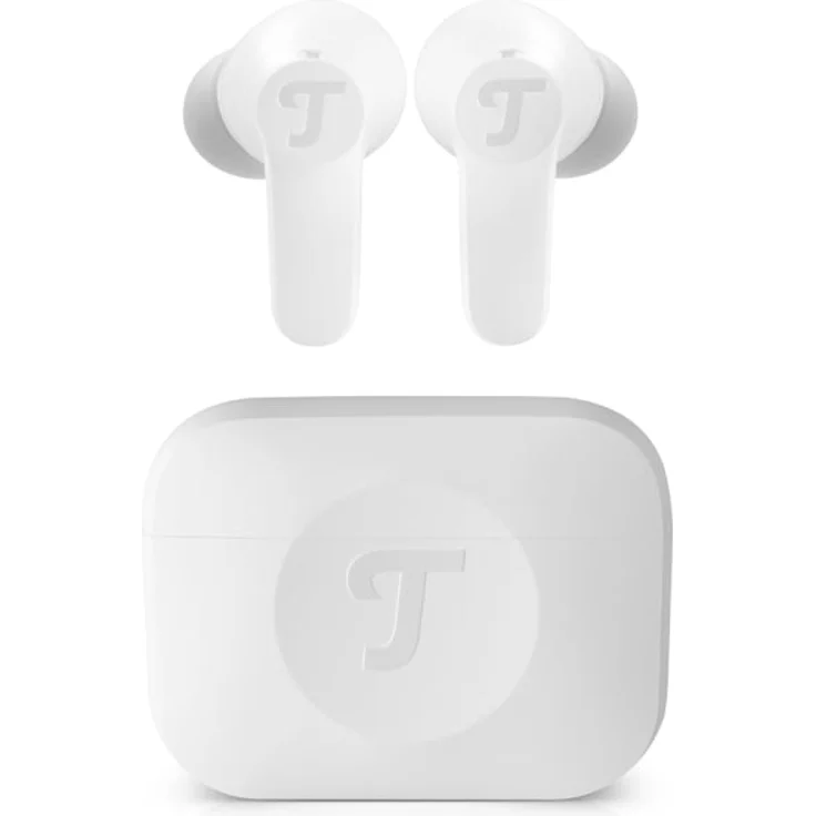 Teufel Airy TWS 2 – Kabellose In-Ear Bluetooth-Kopfhörer, Touch-Bedienung, Mikrofon, Auto-Pairing, AAC, iOS & Android-kompatibel, Weiß – Bild 1