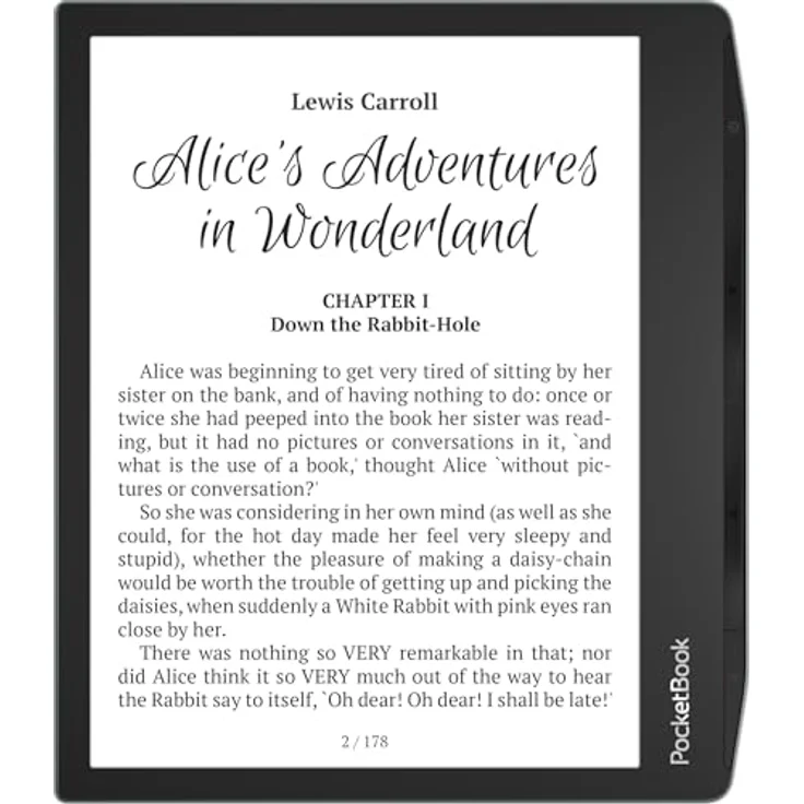 PocketBook Era Lite, 7-Zoll E-Book-Reader mit 16 GB Speicher, Stone Green – Bild 3