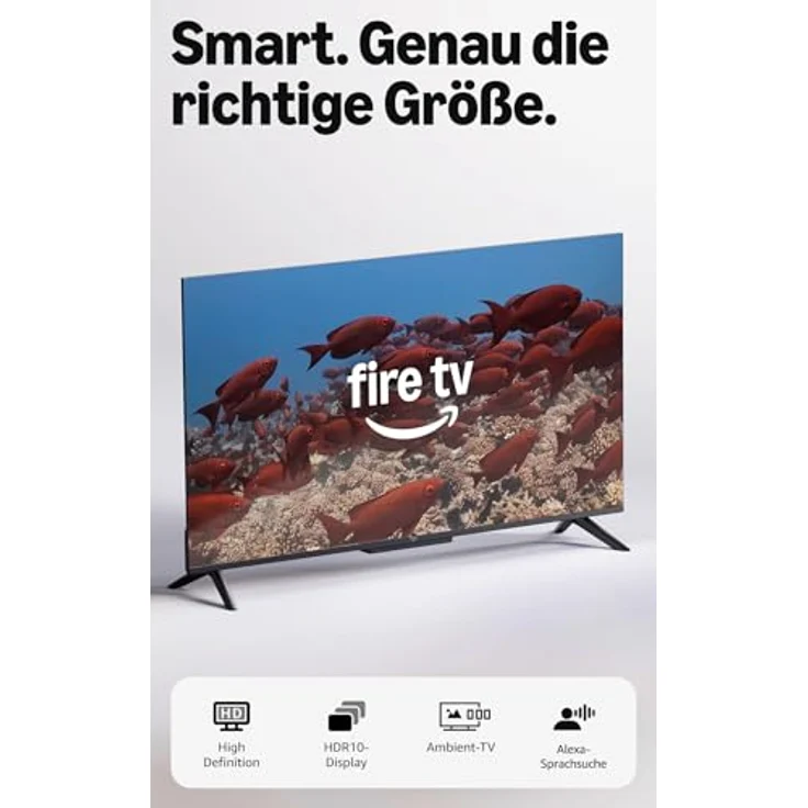 Amazon Ember 2-Serie mit Fire TV (neueste Generation), 32-Zoll-Smart-TV in HD mit Alexa-Fernbedienung, schnellem Streaming, Dolby Audio, Ambient-TV und kostenlosem Live-TV  – Bild 7