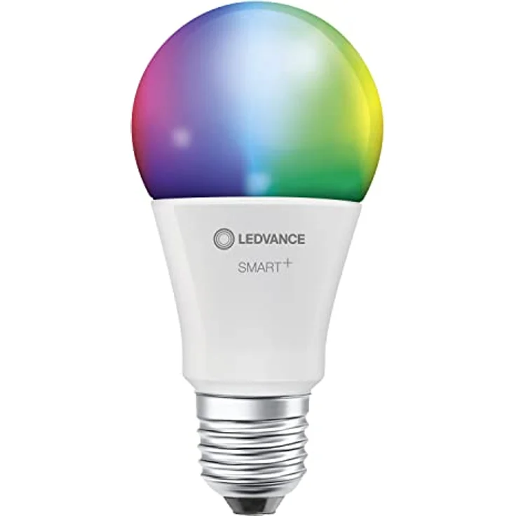 LEDVANCE Smarte LED-Lampe mit WiFi-Technologie für E27-Sockel, matte Optik ,RGBW-Farben änderbar, Lichtfarbe änderbar (2700K-6500K), 1521 Lumen, Ersatz für herkömmliche 100W-Leuchtmittel, 3-er Pack – Bild 1