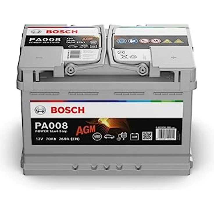 BOSCH Starterbatterie 12V 70Ah, Kälteprüfstrom 760A, B01 Bodenleiste für Auto & LKW – Bild 2