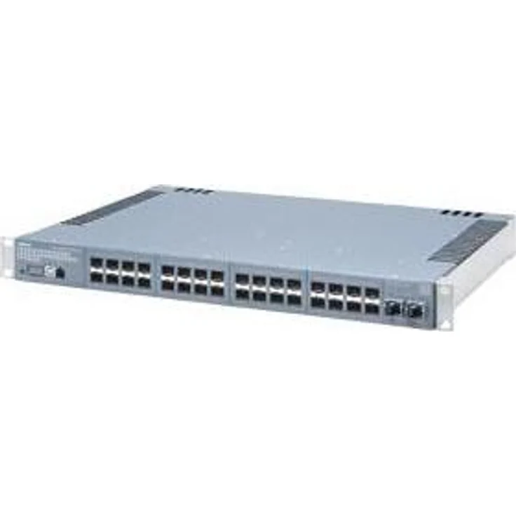 Siemens SCALANCE XR302-32, Managed Layer 2 Netzwerk-Switch mit 32 Ports und 10 Gbit/s, inkl. Redundanz-Manager und LED-Diagnose