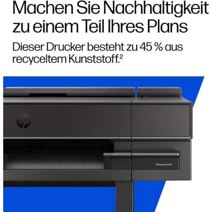 HP DesignJet T870 24-in Großformatdrucker, 2400 x 1200 DPI, Farb-Tintenstrahldruck, Ethernet/LAN, 1024 MB Speicher – Bild 6
