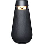 LG XBOOM 360 XO3 Kabelloser Lautsprecher, All-in-One, Wireless-Sound, 50 W Leistung, 24 Stunden Autonomie, idealer Lautsprecher für Bluetooth-Streaming, absoluter Sound, Schwarz