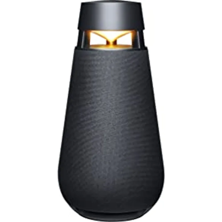 LG XBOOM 360 XO3 Kabelloser Lautsprecher, All-in-One, Wireless-Sound, 50 W Leistung, 24 Stunden Autonomie, idealer Lautsprecher für Bluetooth-Streaming, absoluter Sound, Schwarz