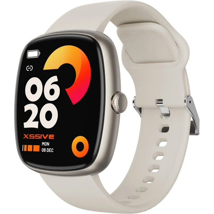 Xssive SW16, 1,83 Zoll HD IPS Smartwatch mit Bluetooth 5.2, IP68 und Herzfrequenzsensor
