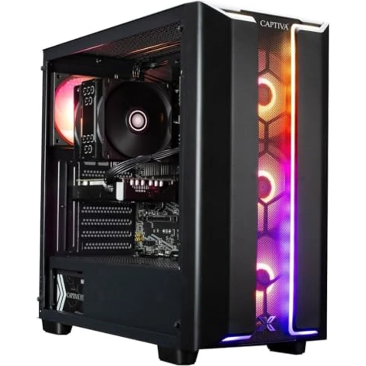 Captiva Ultimate Gaming I90-658, Desktop-PC mit Intel Core i7 14700KF, 32GB DDR5 RAM, NVIDIA GeForce RTX 5090 32GB, 2 TB SSD, Windows 11 Home – Bild 1