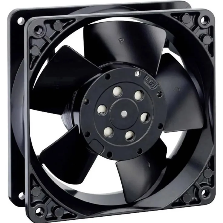 Papst EBM Papst 4580 N Axiallüfter 230 V/AC 132 m³/h (L x B x H) 38 x 119 x 119 mm (1 x), PC Lüfter, Schwarz