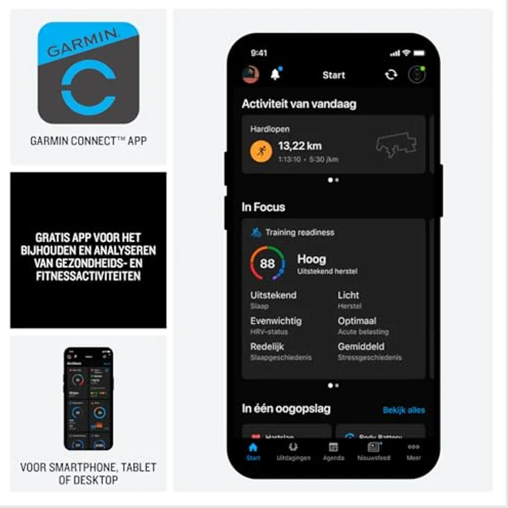 Garmin Venu X1 (51mm) - GPS-Smartwatch mit 2" AMOLED-Display, 8 Tage Akkulaufzeit, 100+ Sport-Apps, 24/7 Health- und Wellnessfunktionen, Telefonie, Karten und LED-Taschenlampe – Bild 5