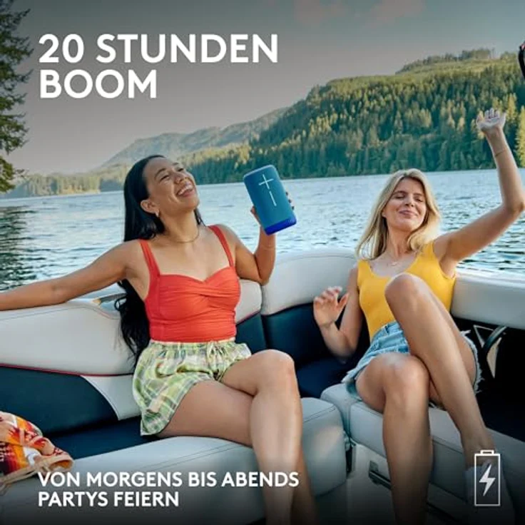 UE Everboom Bluetooth Lautsprecher in Cobalt Blue – Bild 3