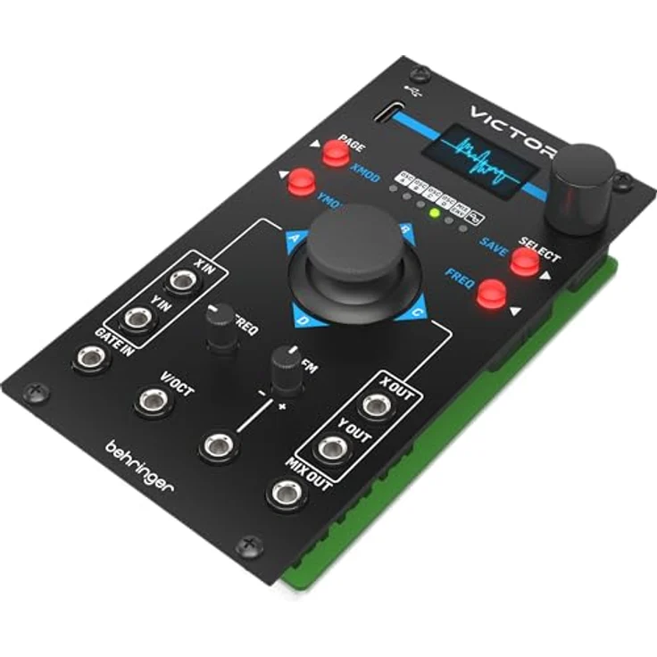 Behringer Victor, Modular Synthesizer mit 4 Oszillatoren, 128 Wellenformen und Vector Joystick – Bild 3