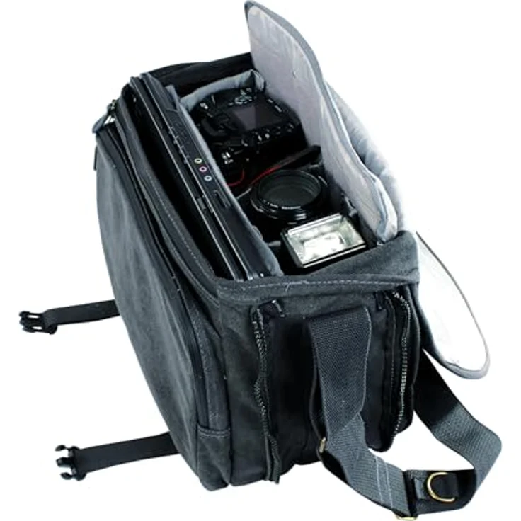 Kalahari Kameratasche k-35 schwarz – Bild 5