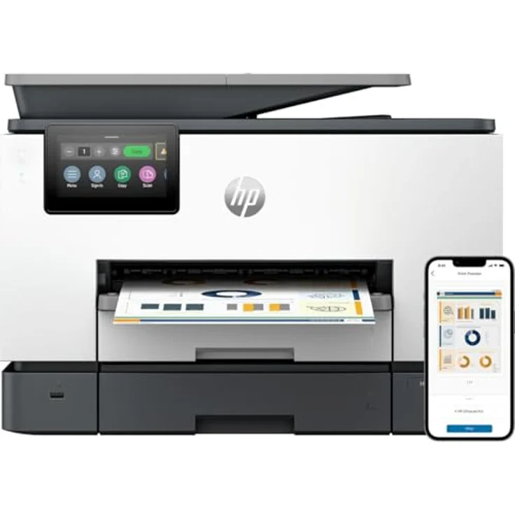 HP Multifunktionsdrucker 4U561B#686, mehrfarbig, kompakt mit hochwertigen Druck-, Scan- und Kopierfunktionen – Bild 1