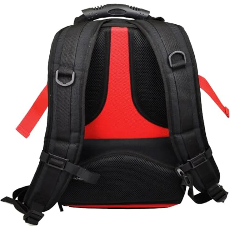 Sealife Photo Pro Rucksack (SL940), Kameratasche aus strapazierfähigem ballistischem Nylon mit gepolstertem Kamerafach und Zubehörfächern, schwarz – Bild 4