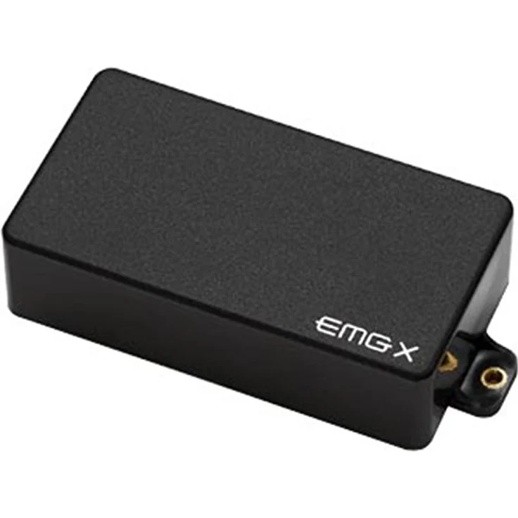 EMG EMG 60X Black, E-Gitarre Pickup mit keramik Magneten, aktivem Vorverstärker und dynamischem Sound, Farbe: schwarz – Bild 1