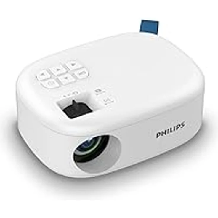 PHILIPS NEOPIX 113 HD Projektor, Echtes 720p HD, Wi-Fi-Bildschirmspiegelung, Media Player – Bild 4