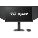 BenQ Zowie XL2586X+ Esports Gaming Monitor | 24.1" | 600Hz | Fast TN | DyAc 2 | XL Setting to Share | S Switch |Schutzhaube | 1080p, Schwarz