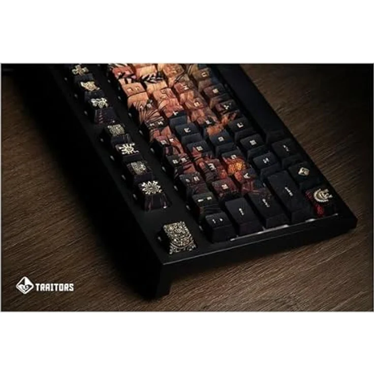 Traitors EL DORADO Keycap Set (US) - 109 PBT-Kunststoff Tastenkappen, nicht lichtdurchlässig – Bild 8