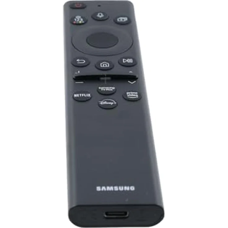 Samsung Original Fernbedienung BN59-01385B, Eco Solar Sprach-Fernbedienung für Samsung TVs, USB C, leicht und umweltfreundlich, kompatibel mit Google Assistant – Bild 5