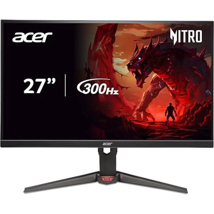 Acer Nitro XV240Y W3, 23.8 Zoll Gaming Monitor, Full HD, IPS, 240Hz, 0.5ms Reaktionszeit, FreeSync Premium, höhenverstellbar, drehbar (Pivot) – Bild 1