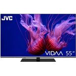 JVC VIDAA LT-55VDQ6555, 55 Zoll QLED Smart TV, 4K UHD, HDR mit Dolby Vision und Dolby Atmos, inkl. 6 Monate HD+, Triple-Tuner, schwarz