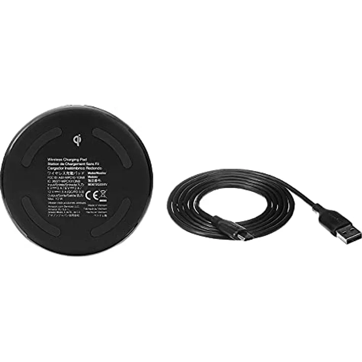 Amazon Basics – Station für kabelloses Laden, 10 W, Qi-zertifiziert – Bild 2
