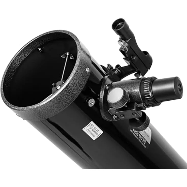 Omegon Teleskop N 126/920 EQ-3, Einsteiger-Teleskop mit lichtstarker Optik und Leuchtpunktsucher – Bild 6
