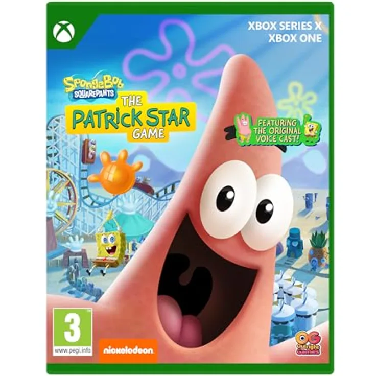BANDAI NAMCO Entertainment Germany SpongeBob Schwammkopf - The Patrick Star Game (Xbox Series X / X One) - Offene Welt Chaos mit Patrick, Physik-Spaß, kultige Stile, alle Bikinihose-Freunde
