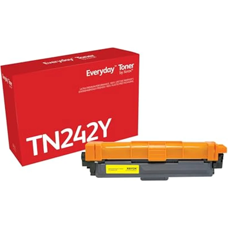 Xerox Everyday 006R04226, Laser Toner Gelb für Brother DCP-9017, DCP-9022, HL-3142, HL-3152, HL-3172, bis zu 1400 Seiten – Bild 1