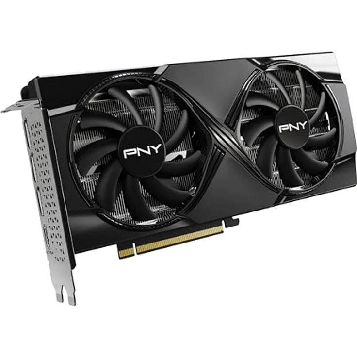 PNY GeForce RTX 5060 Ti Overclocked Grafikkarte, 8 GB, DLSS 4, Dual-Lüfter – Bild 2
